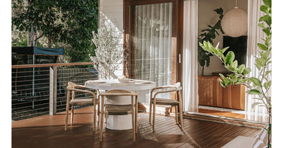 Dean Long Explores Japandi Elegance: Zen Outdoor Concrete Dining Table | Remarkable Outdoor Living
