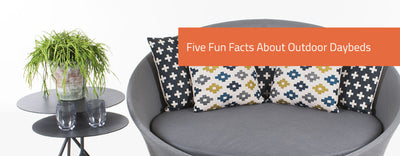 Five Fun Facts About Outdoor Daybeds