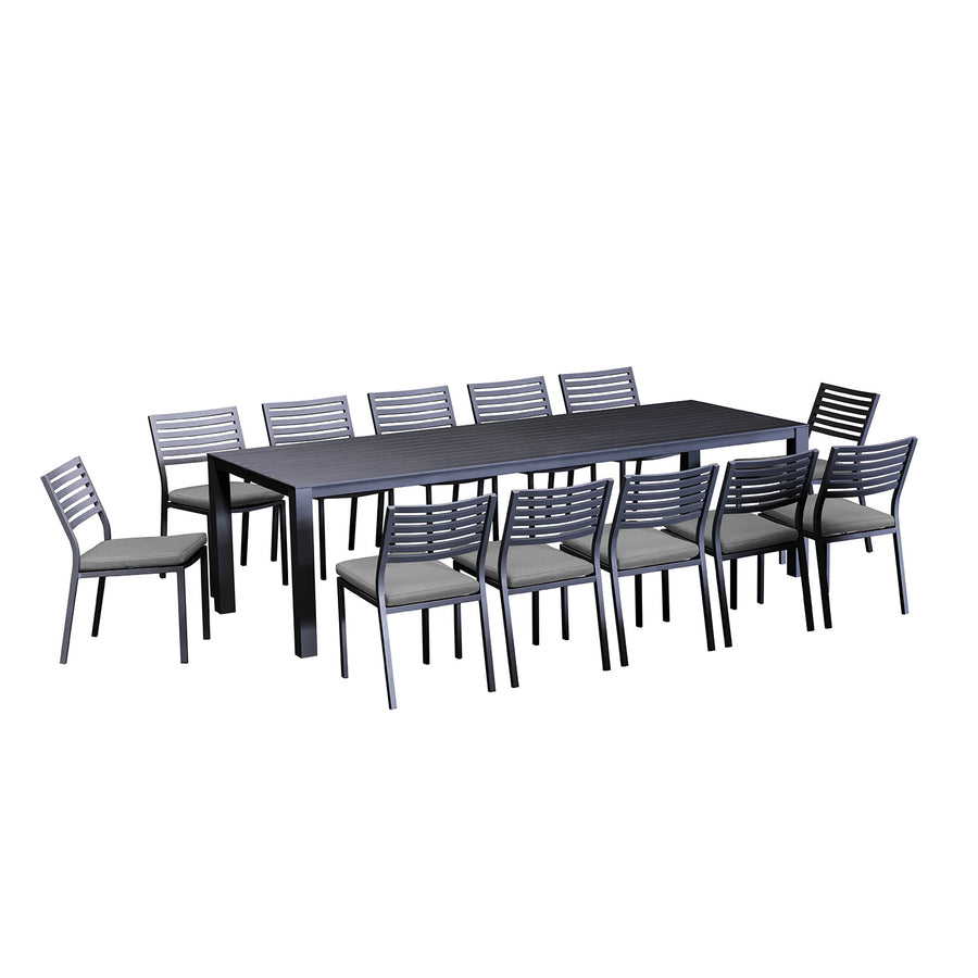 Vernon 270 cm Table Coda Chair Outdoor Dining Setting
