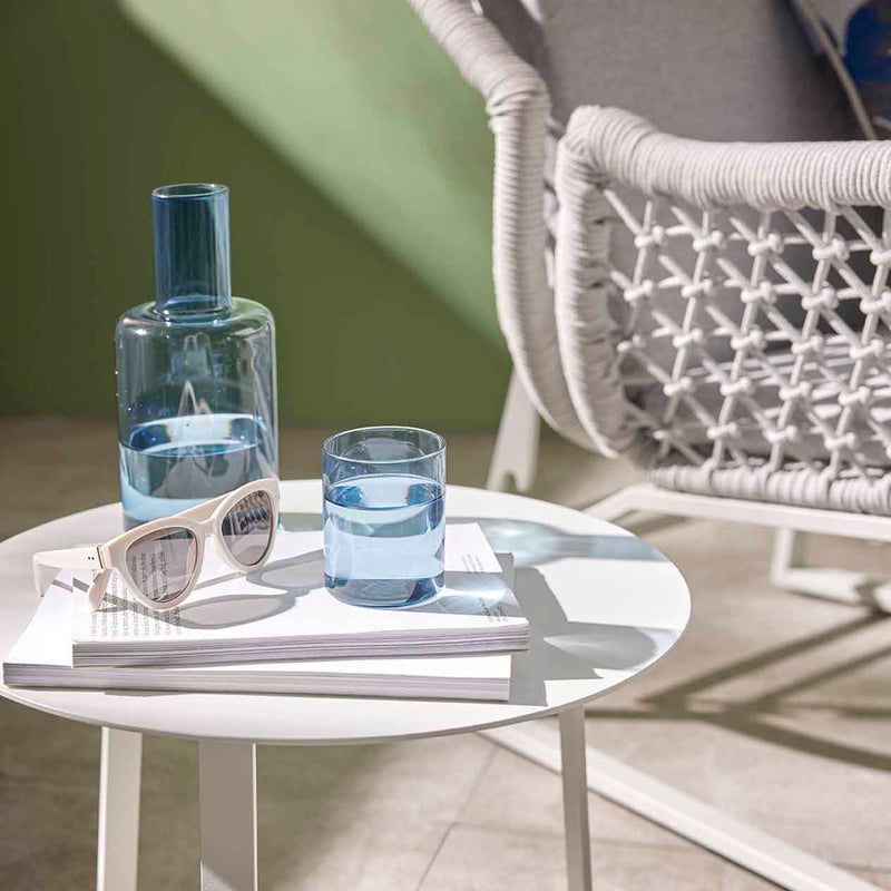 Apollo Outdoor Aluminium Round Side Table 57 cm