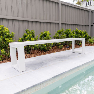 Fermo Outdoor Aluminium Bench 200 cm