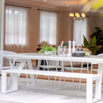 Fermo Outdoor Aluminium Bench 200 cm