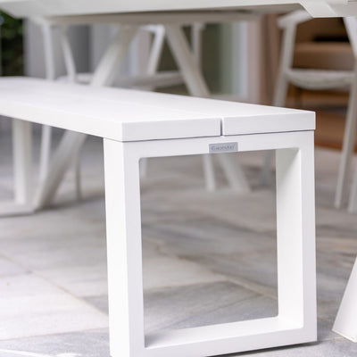Fermo Outdoor Aluminium Bench 200 cm