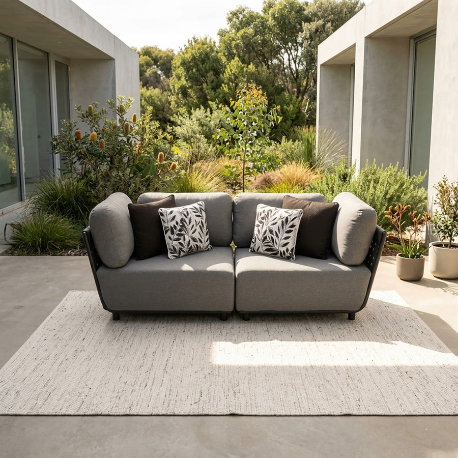 Lawson 2 Seater Outdoor Rope Lounge