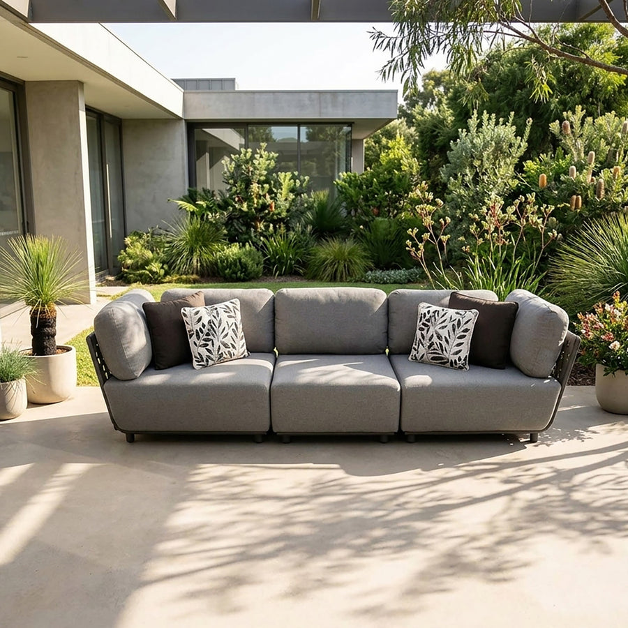 Lawson 3 Seater Outdoor Rope Lounge