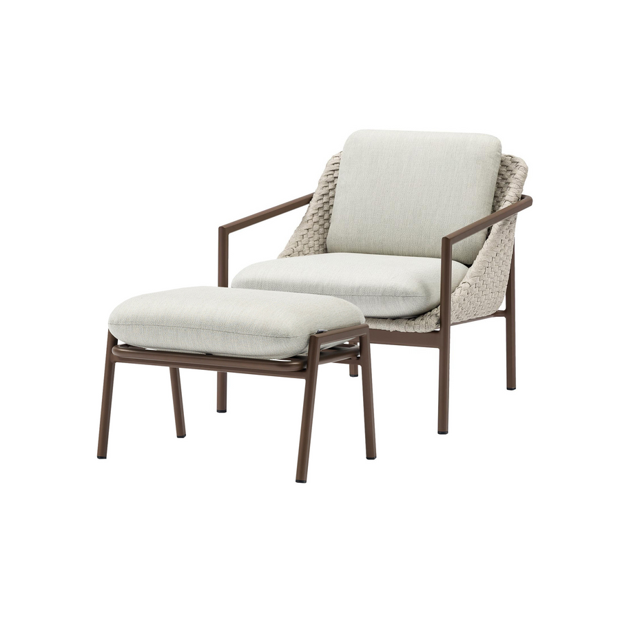 Adeline Rope Outdoor Balcony Setting