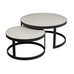 Ancona Aluminium Round Coffe Table