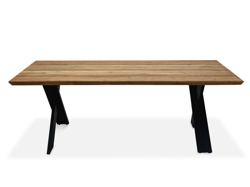 Carmel Outdoor Recycled Teak Dining Table 220 cm