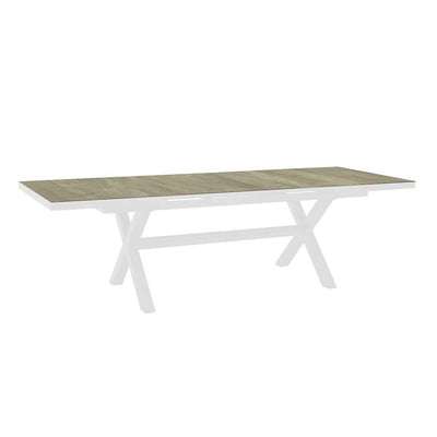 Clifton Outdoor Ceramic Extension Dining Table 201/261 cm