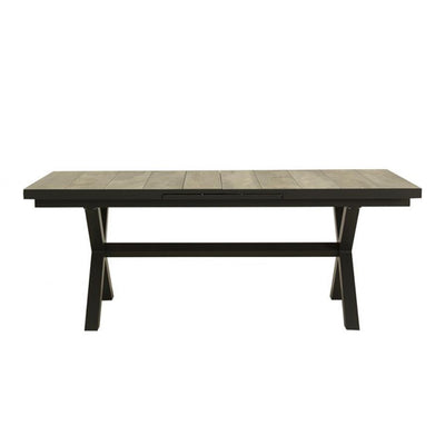 Clifton Outdoor Ceramic Extension Dining Table 201/261 cm