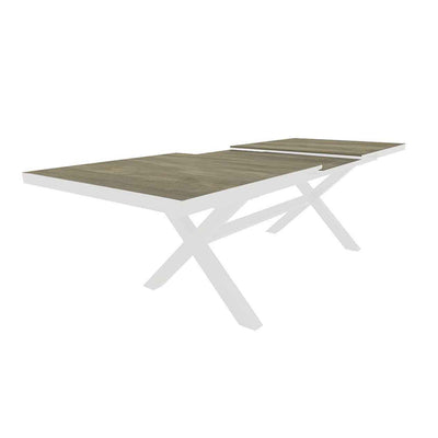 Clifton Outdoor Ceramic Extension Dining Table 201/261 cm