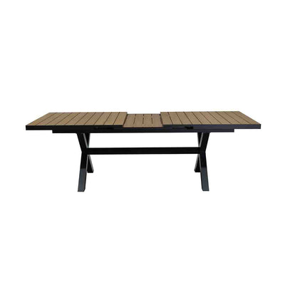 Clifton Outdoor Teak Extension Dining Table 201/261 cm
