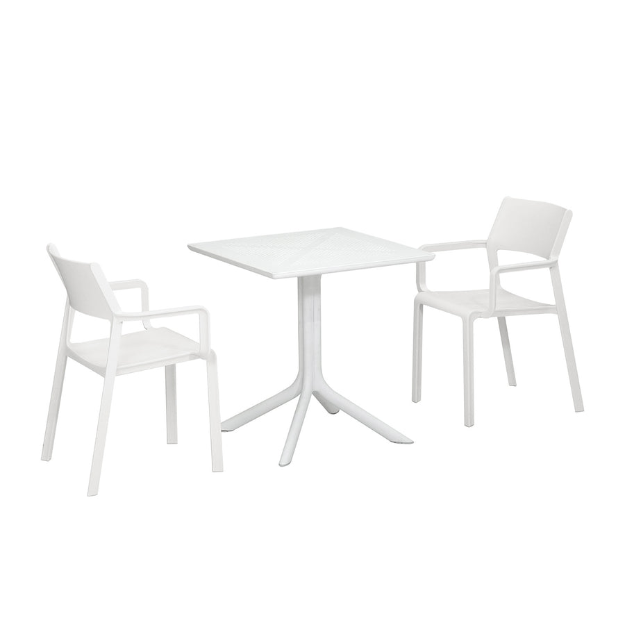 Nardi Clip Table Trill Armchair Outdoor Dining Setting