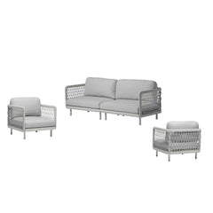 Colwood 4 Seater Outdoor Rope Lounge