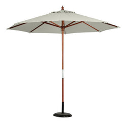 Como Outdoor Timber Centrepost Octagonal Umbrella 270 cm