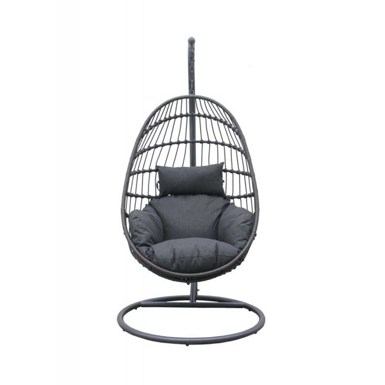 Dayton Outdoor Rope Hanging Egg Chair Remarkable Outdoor Living