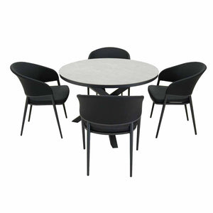 Dover Table Medea Chair Outdoor Dining Setting