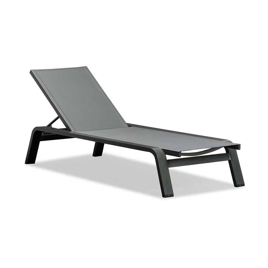 Genova Aluminium Outdoor Sunlounger