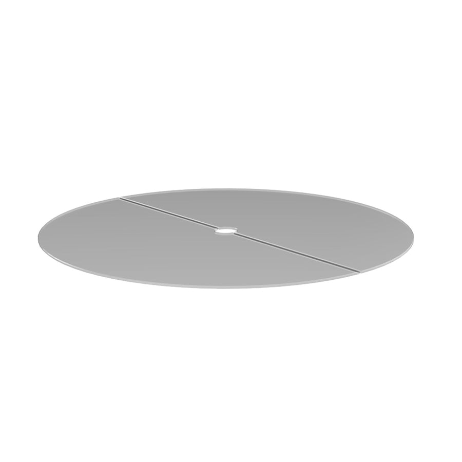 Translucent glass cover plate for &