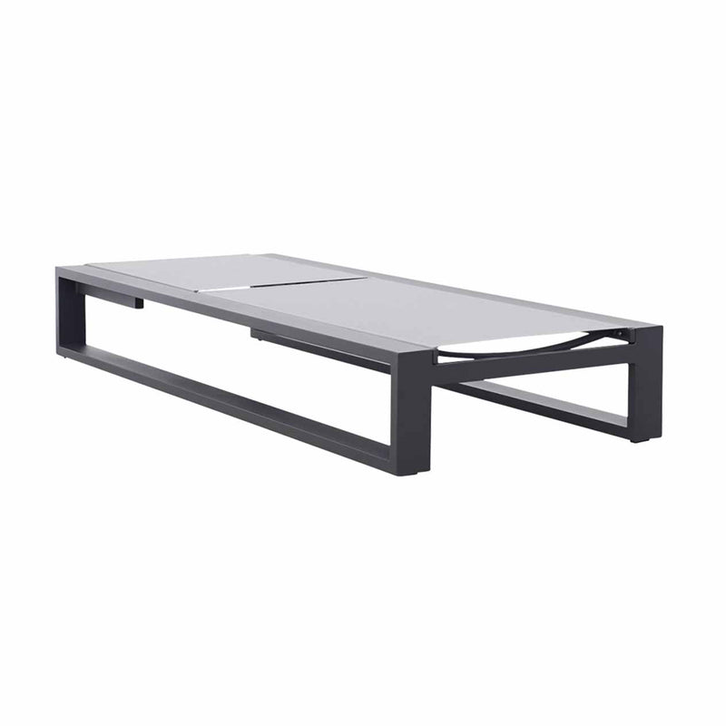 Linear Outdoor Aluminium Sunlounger