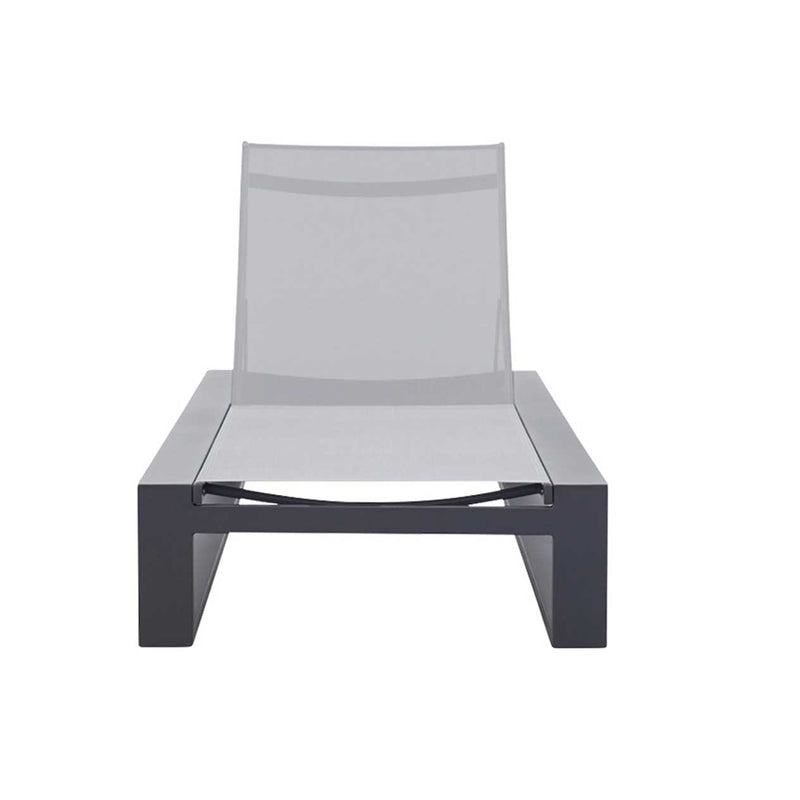 Linear Outdoor Aluminium Sunlounger