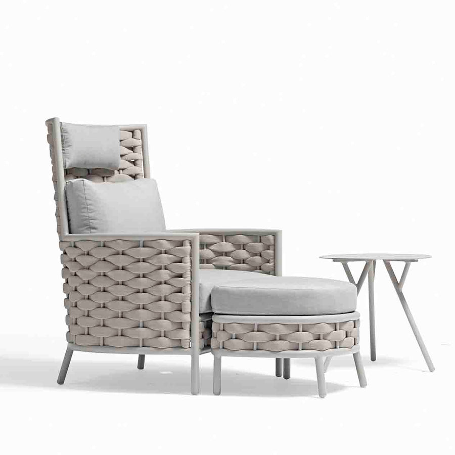 White & beige rope &