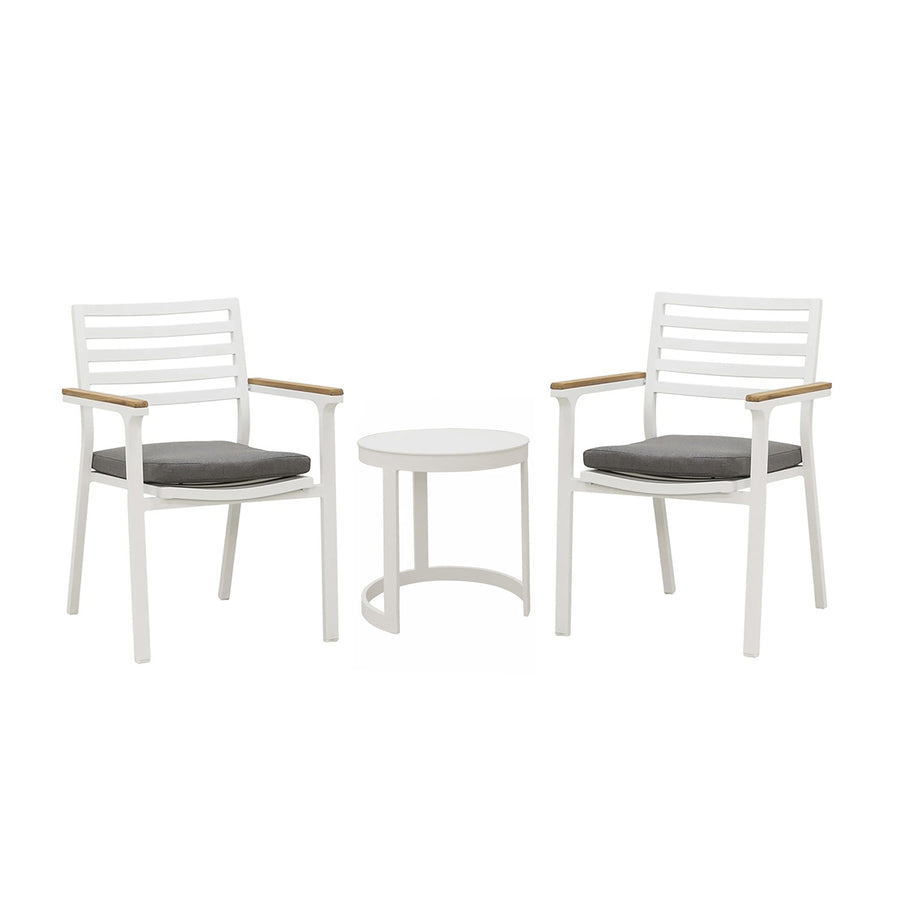 Neverland Side Table Lotus Chair Outdoor Balcony Setting