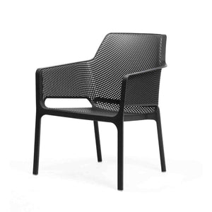 Nardi Net Relax Chair in polypropylene resin, durable and comfortable, ideal for outdoor furniture
