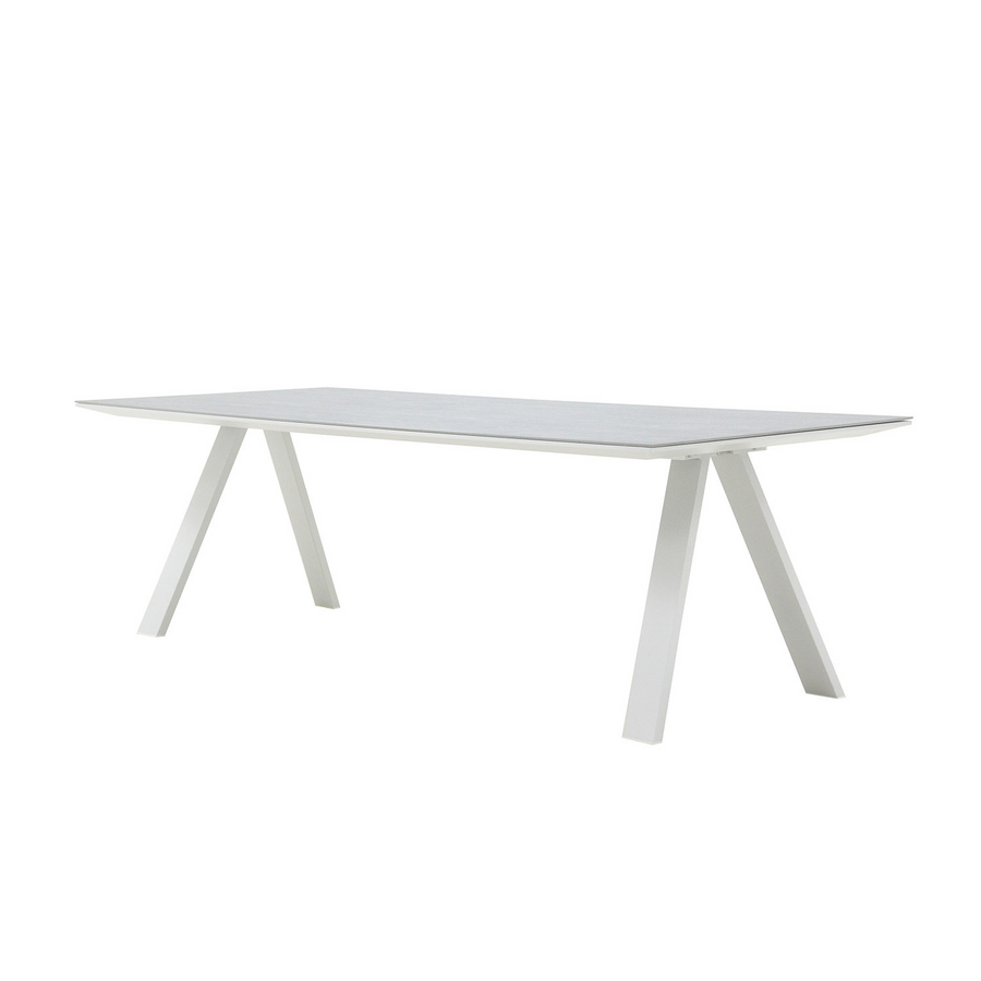 Neverland II Ceramic Outdoor Dining Table 240 cm