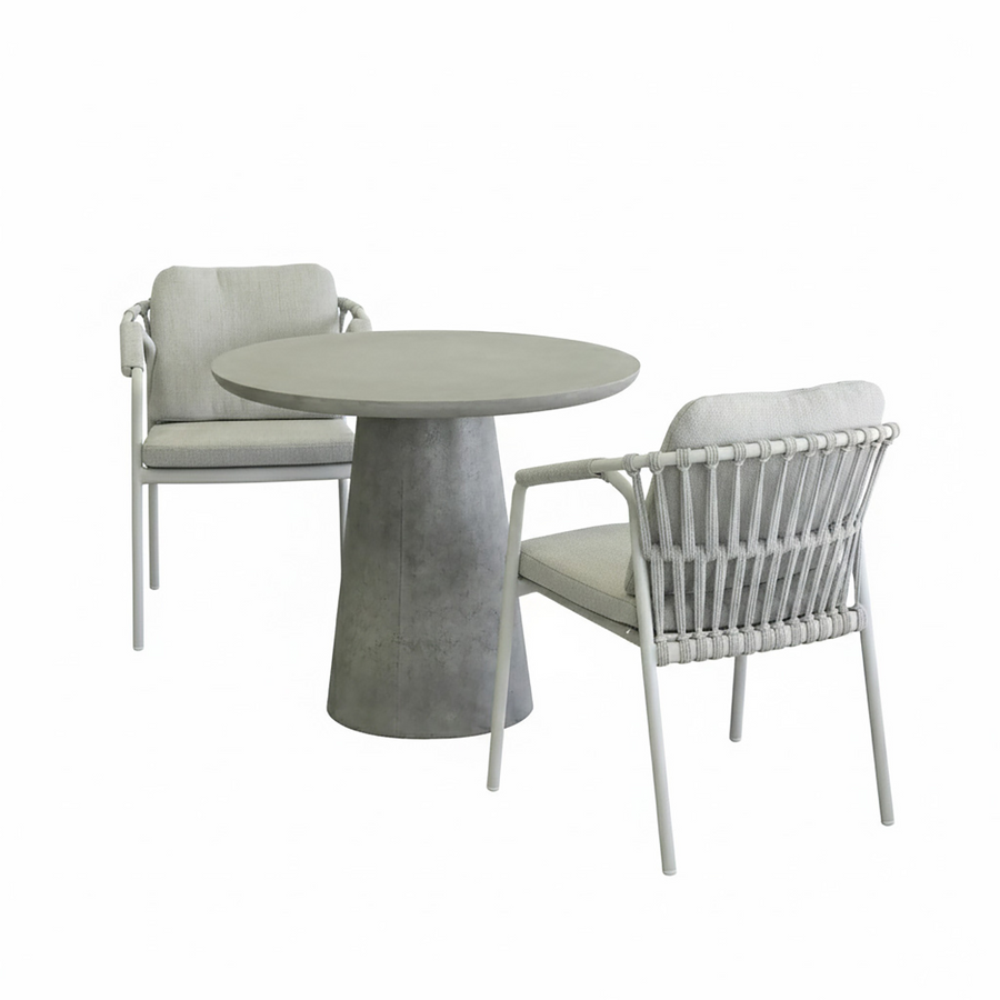 Nikita Table Oakland Chair Outdoor Dining Setting