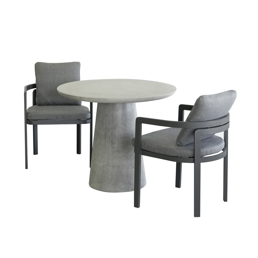 Nikita Table Tampa Chair Outdoor Dining Setting