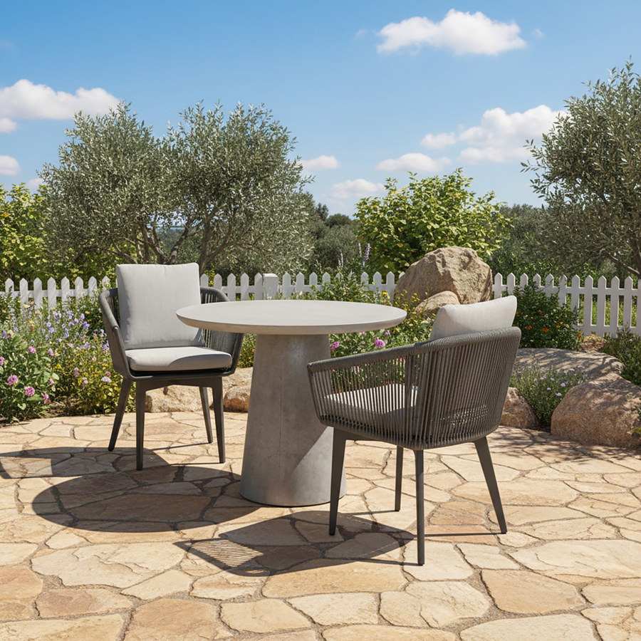Nikita Table Truro Chair Outdoor Dining Setting