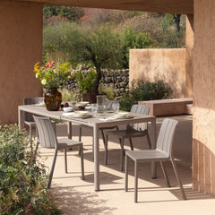 Nardi Tevere Outdoor Resin Extension Dining Table 147/211x90 cm