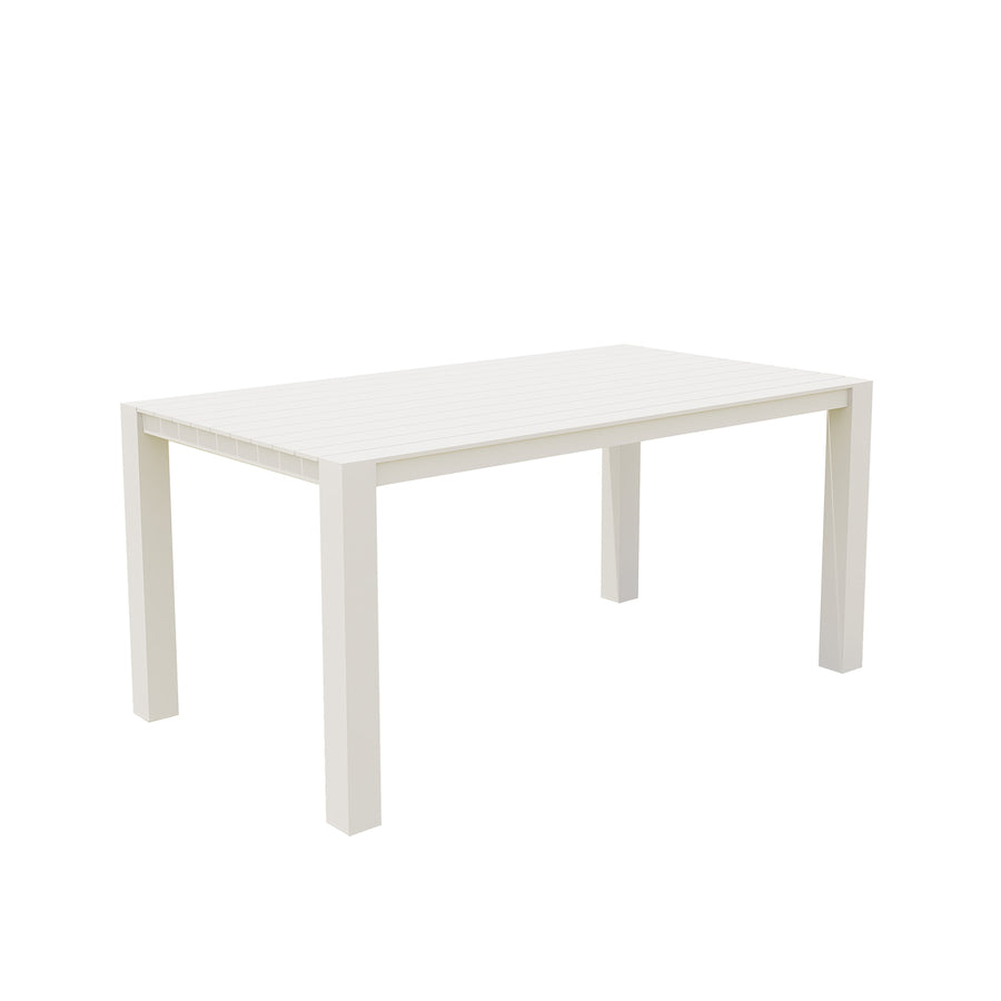 Vernon Aluminium Outdoor Dining Table 160 cm