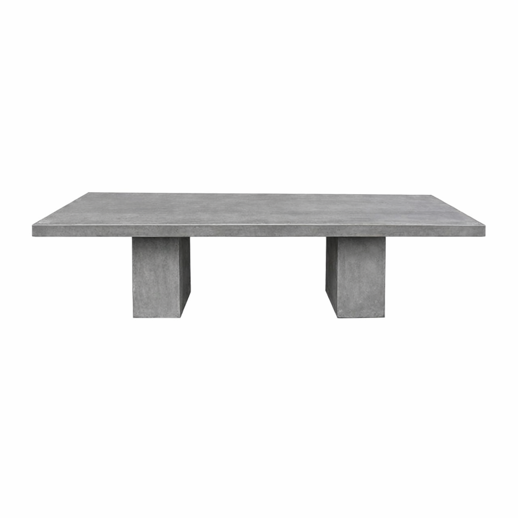 zen concrete dining table 300cm large – Remarkable Outdoor Living