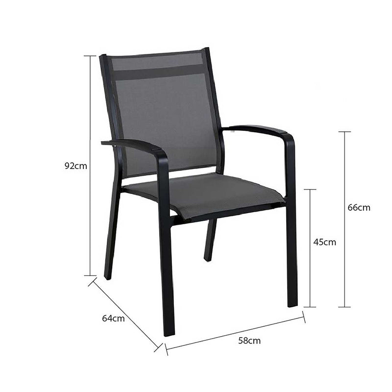 Zen Table Cosmo Chair Outdoor Dining Setting