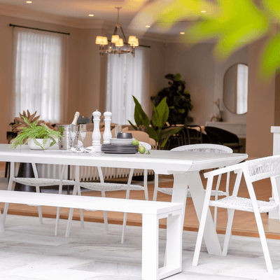 Fermo Outdoor Aluminium Bench 200 cm
