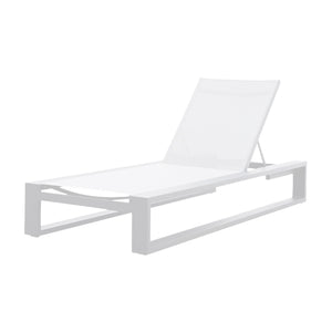 Linear Outdoor Aluminium Sunlounger