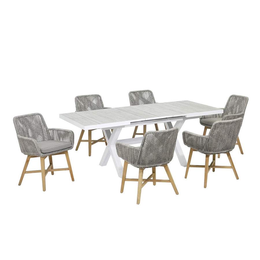 Clifton Table Armenia Chair Outdoor Dining Setting