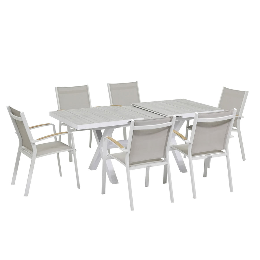 Clifton Table Cosmo Chair Outdoor Dining Setting