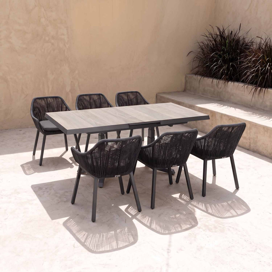 Clifton Pop Up Table String Chair Dining Setting