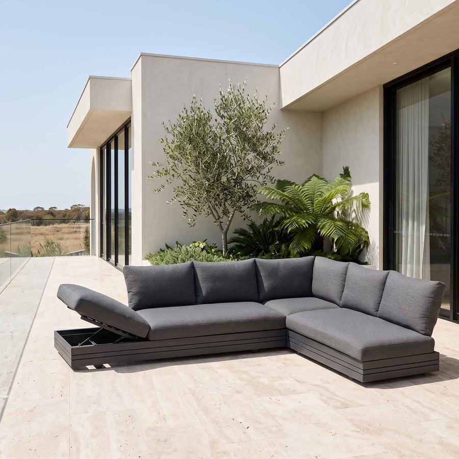 Hannover II 6 Seater Aluminium Outdoor Modular Lounge