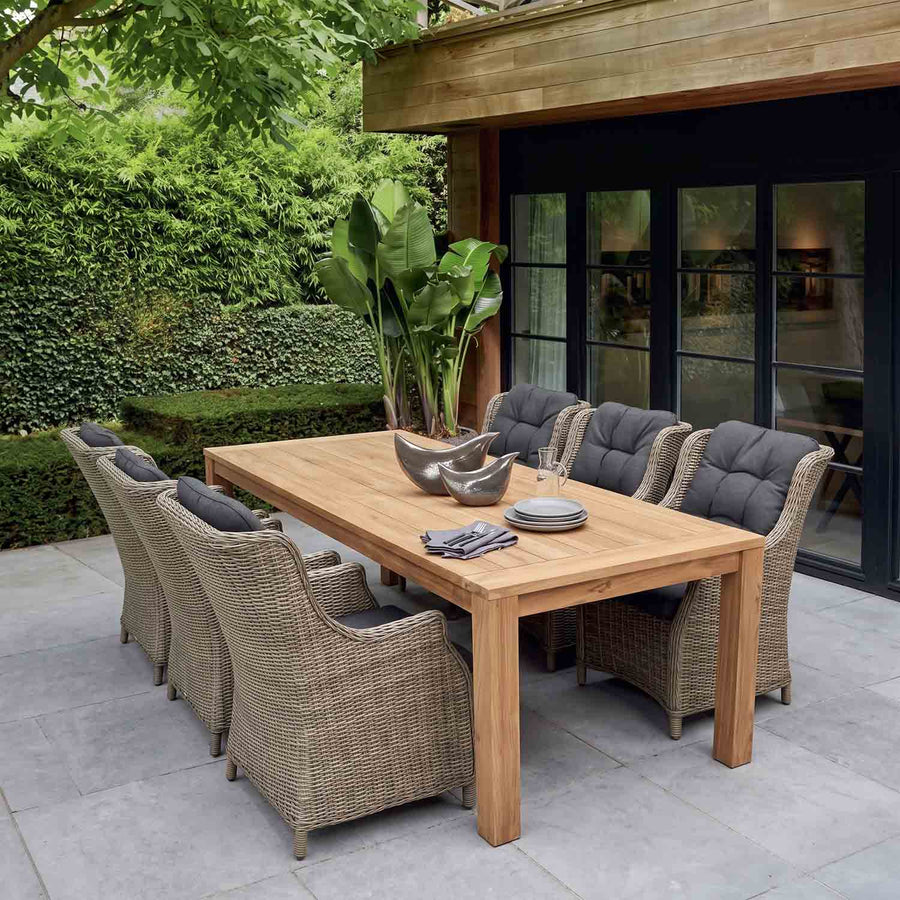 Polly Table Darwin Chair Outdoor Dining Setting