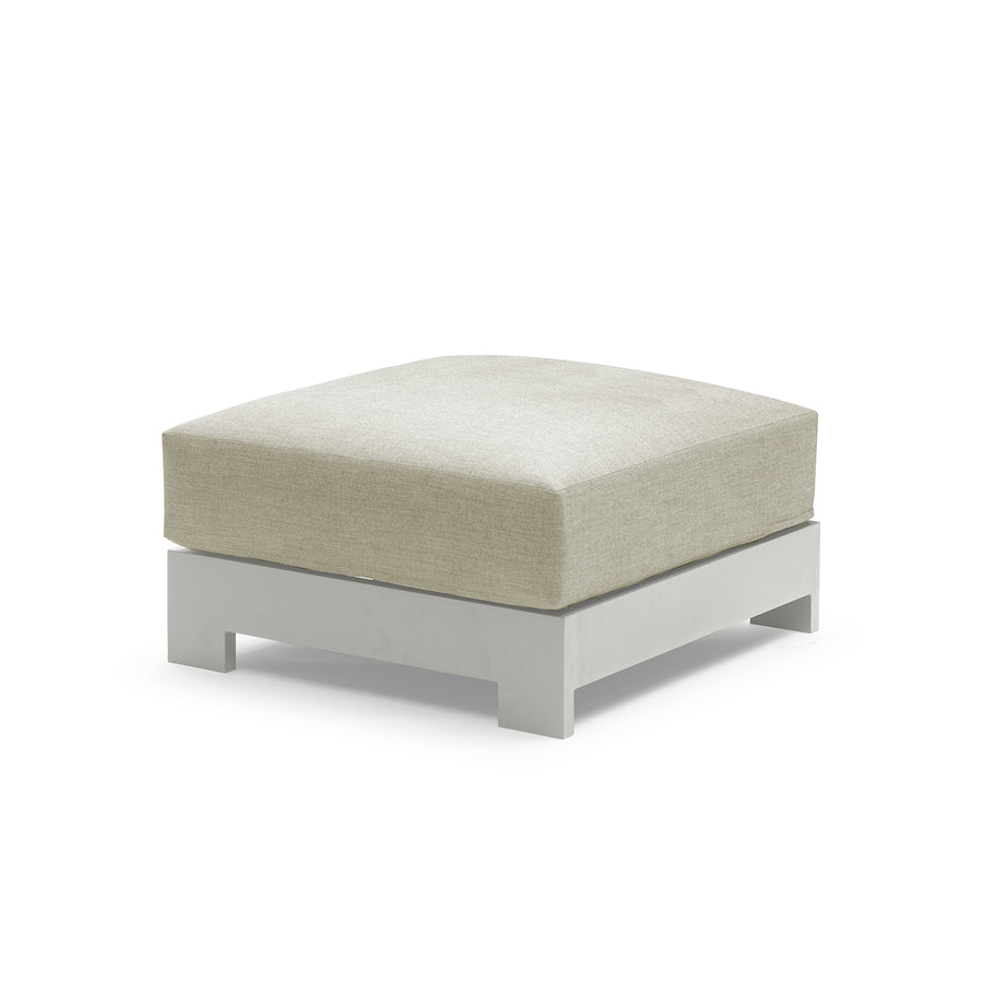 Skyline Outdoor Aluminium Ottoman