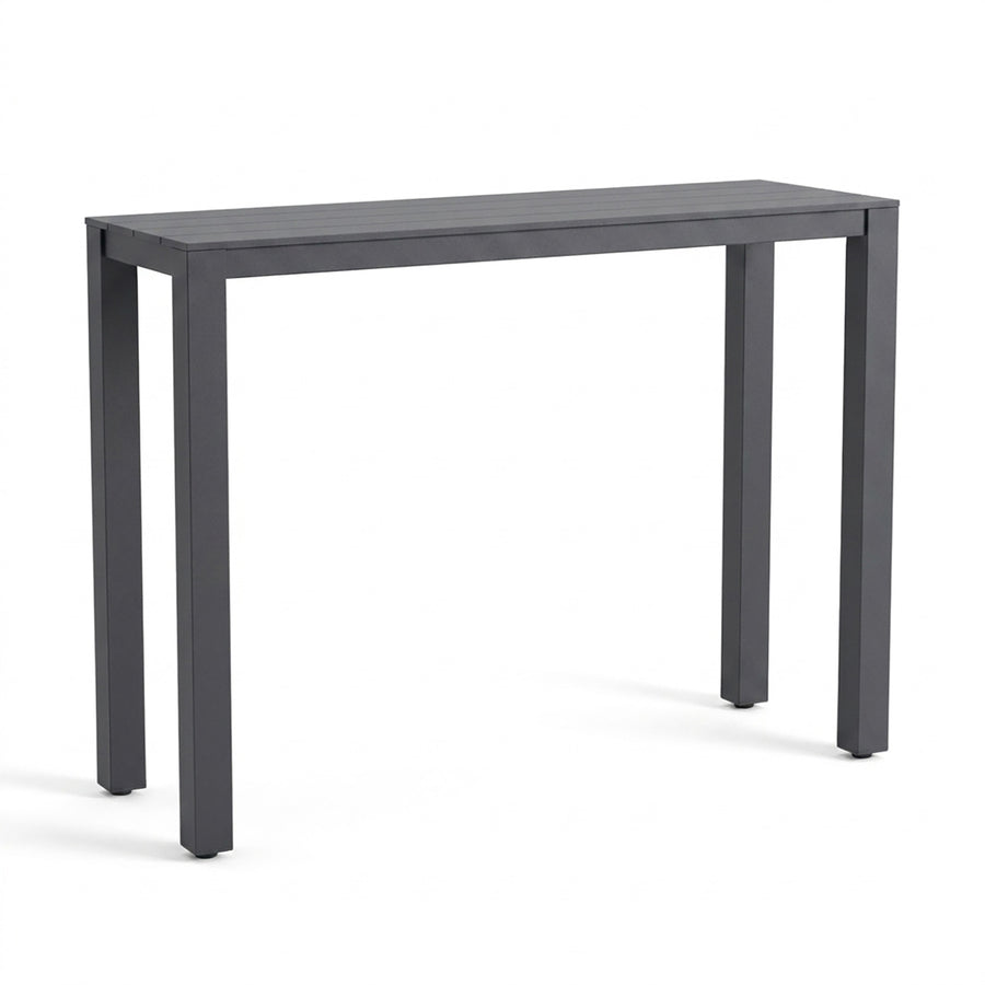 Vernon Aluminium Outdoor Narrow Bar Table 150 cm