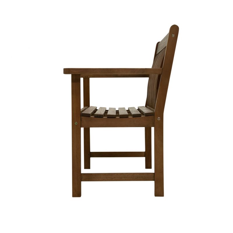Whiteleys Outdoor Timber Bench 129 cm