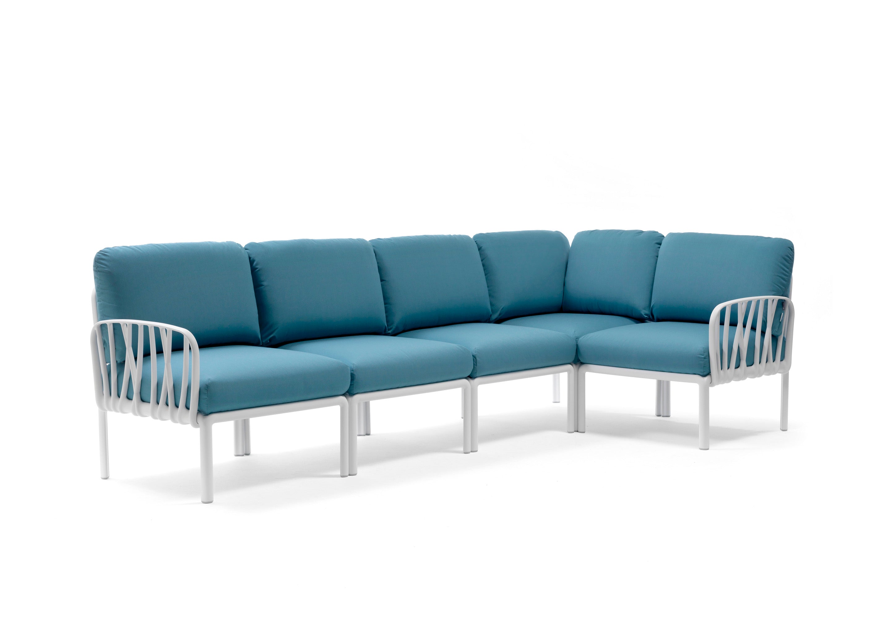 Nardi Komodo 5 Seater Outdoor Resin Modular Lounge Remarkable Outdoor