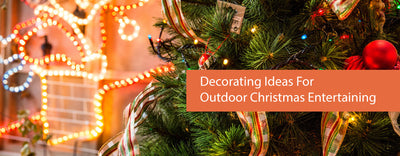 Decorating Ideas For Outdoor Christmas Entertaining