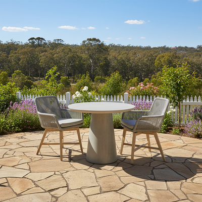 Outdoor Dining Settings - Concrete