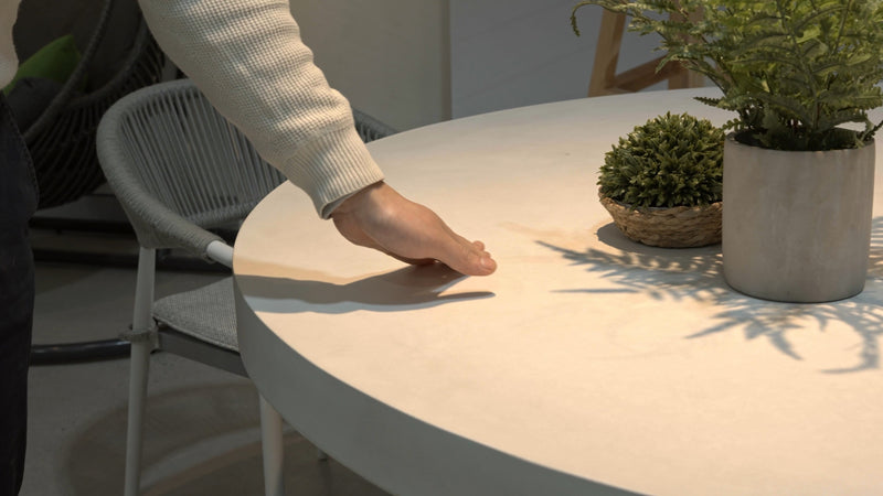 Zen Concrete Round Coffee Table 120 cm